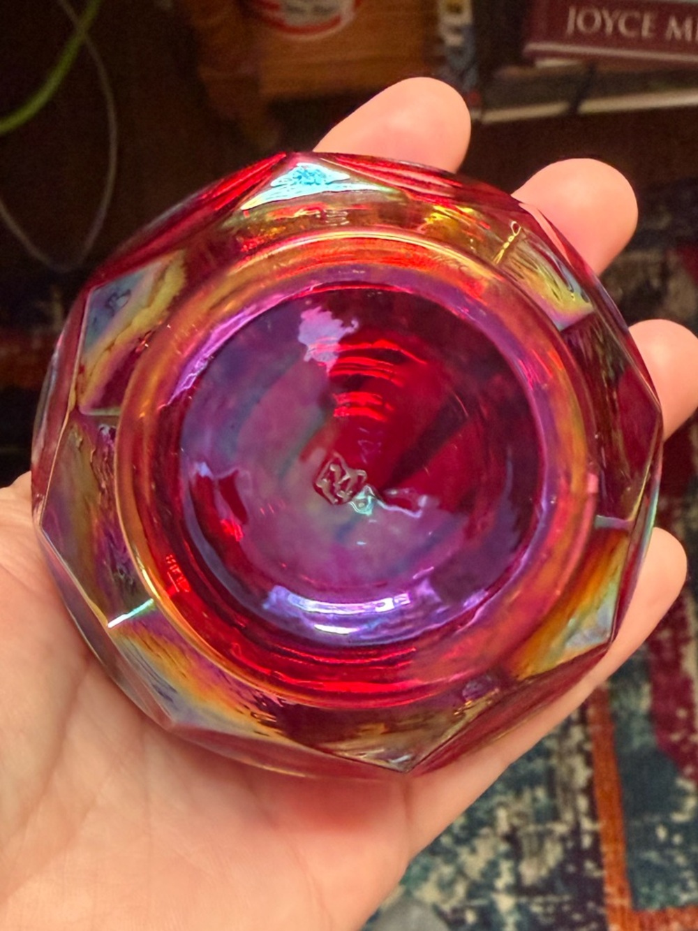 Black Cat Vintage x Mosser collaboration. Red carnival Georgia fairy lamp - Picture 9 of 13